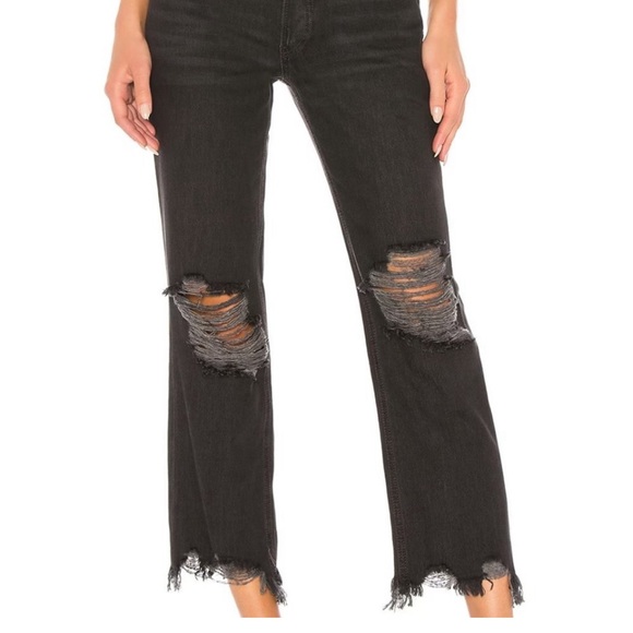 Free People Denim - Free People Maggie Jeans Black Size 31 NWT